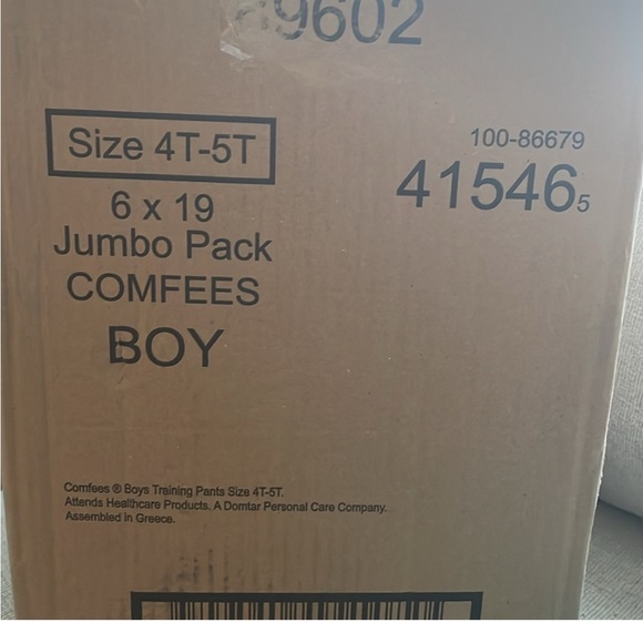 S I X packs of Pull up training pants Size 4/5T - Picture 7 of 7